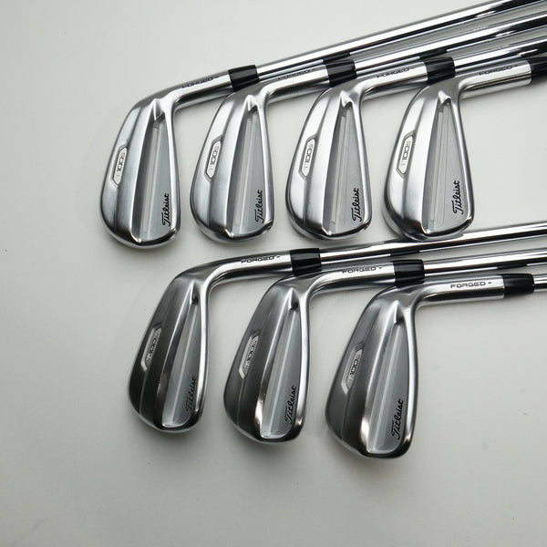 Used Titleist T100S 2021 Iron Set / 4 - PW / Stiff Flex