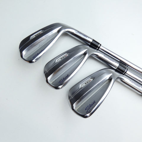 Used Titleist T100S 2021 Iron Set / 4 - PW / X-Stiff Flex