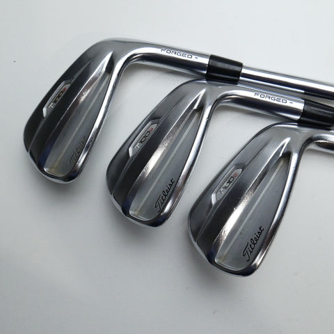 Used Titleist T100S 2021 Iron Set / 4 - PW / X-Stiff Flex