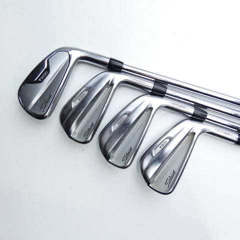 Used Titleist T100S 2021 Iron Set / 4 - PW / X-Stiff Flex