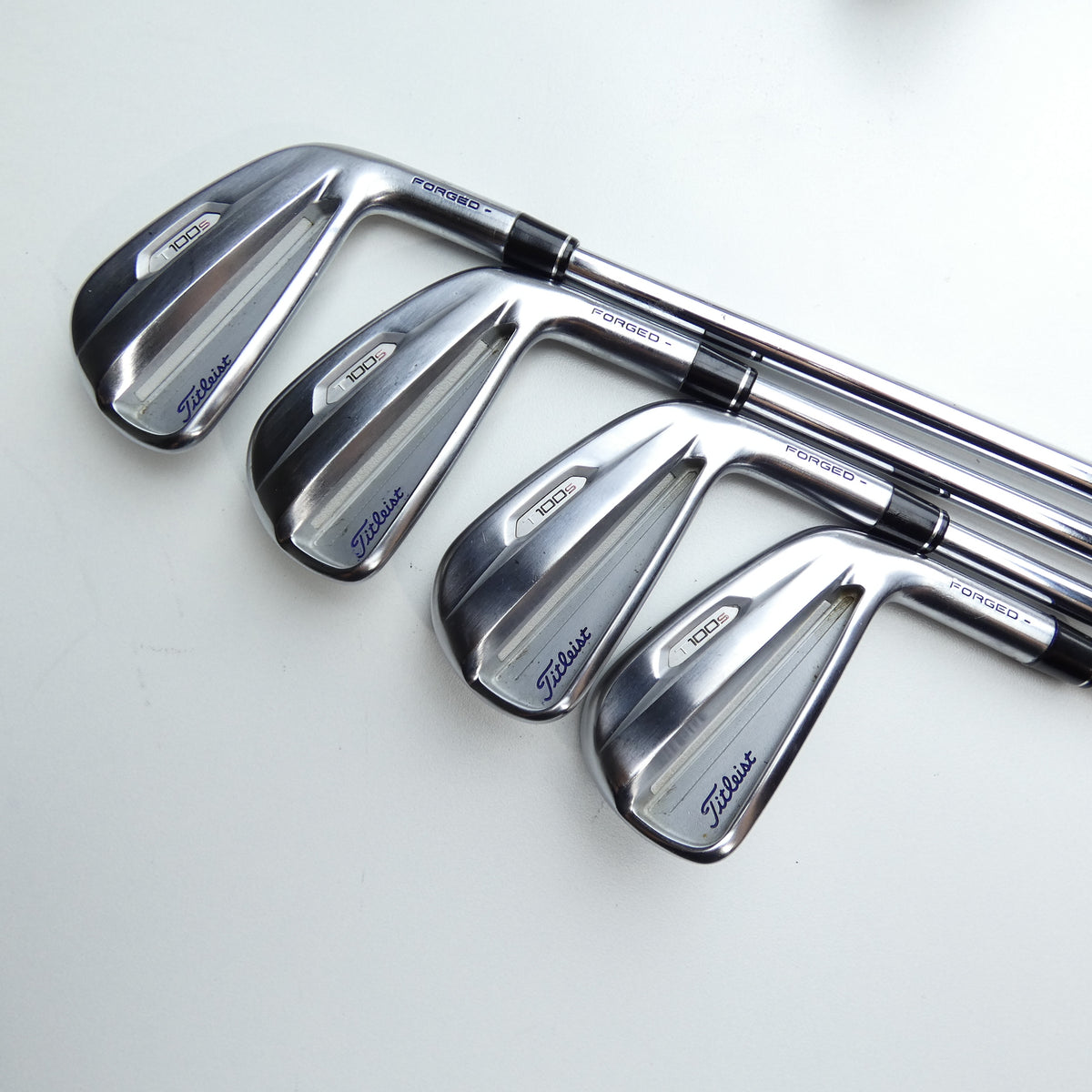 Used Titleist T100S 2021 Iron Set / 4 - PW / X-Stiff Flex