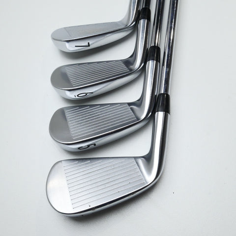 Used Titleist T100S 2021 Iron Set / 4 - PW / X-Stiff Flex