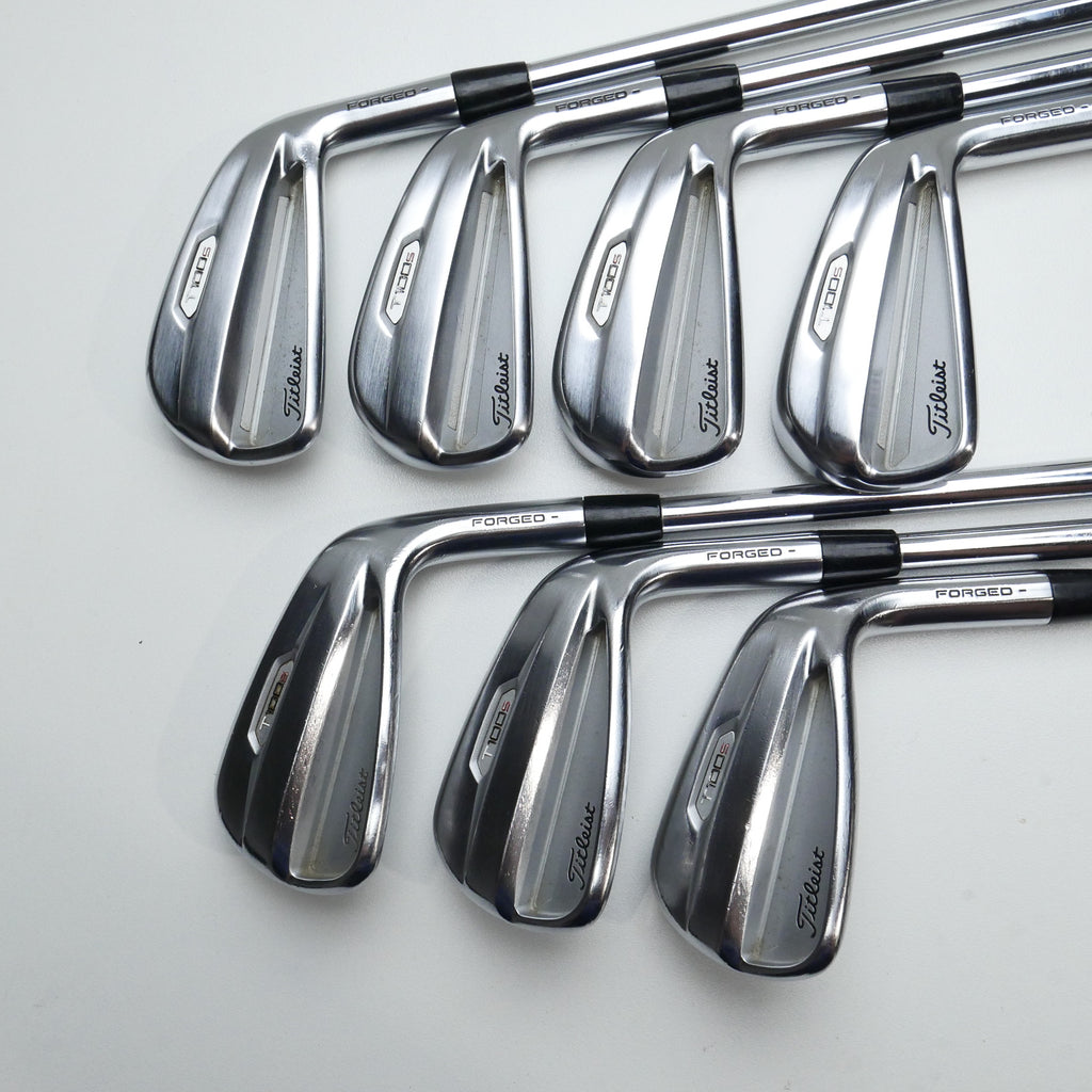 Used Titleist T100S 2021 Iron Set / 4 - PW / X-Stiff Flex