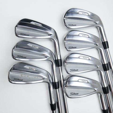 Used Titleist T100S 2021 Iron Set / 5 - PW + 48° / Regular Flex