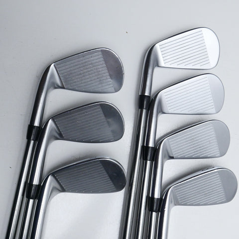Used Titleist T100S 2021 Iron Set / 5 - PW + 48° / Stiff Flex