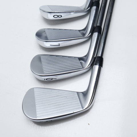 Used Titleist T100S 2021 Iron Set / 5 - PW + 48° / Stiff Flex