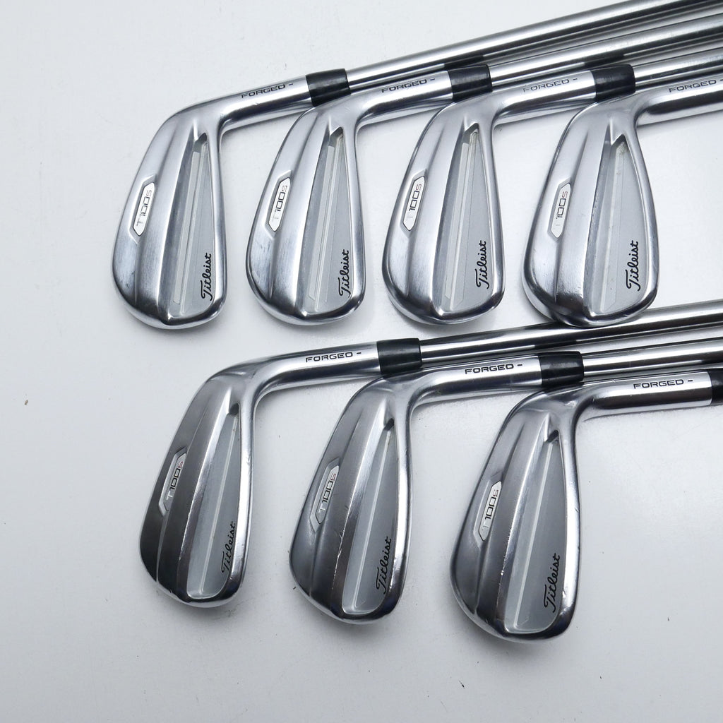 Used Titleist T100S 2021 Iron Set / 5 - PW + 48° / Stiff Flex