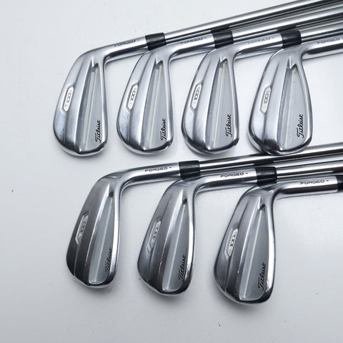 Used Titleist T100S 2021 Iron Set / 5 - PW + 48° / Stiff Flex