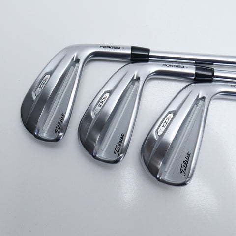 Used Titleist T100S 2021 Iron Set / 5 - PW / Regular Flex
