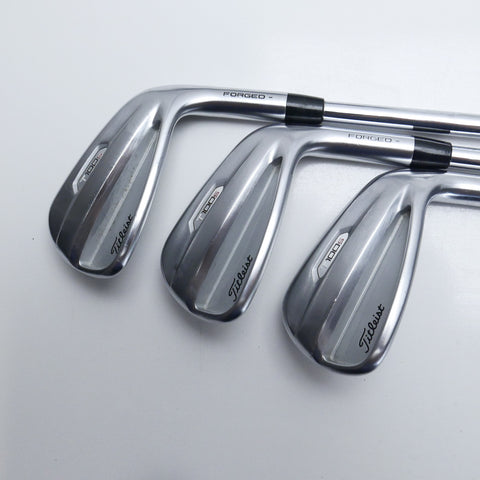 Used Titleist T100S 2021 Iron Set / 5 - PW / Stiff Flex