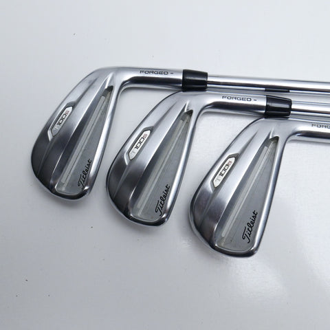 Used Titleist T100S 2021 Iron Set / 5 - PW / Stiff Flex