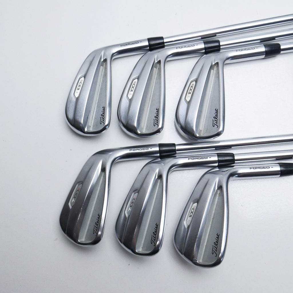 Used Titleist T100S 2021 Iron Set / 5 - PW / Stiff Flex