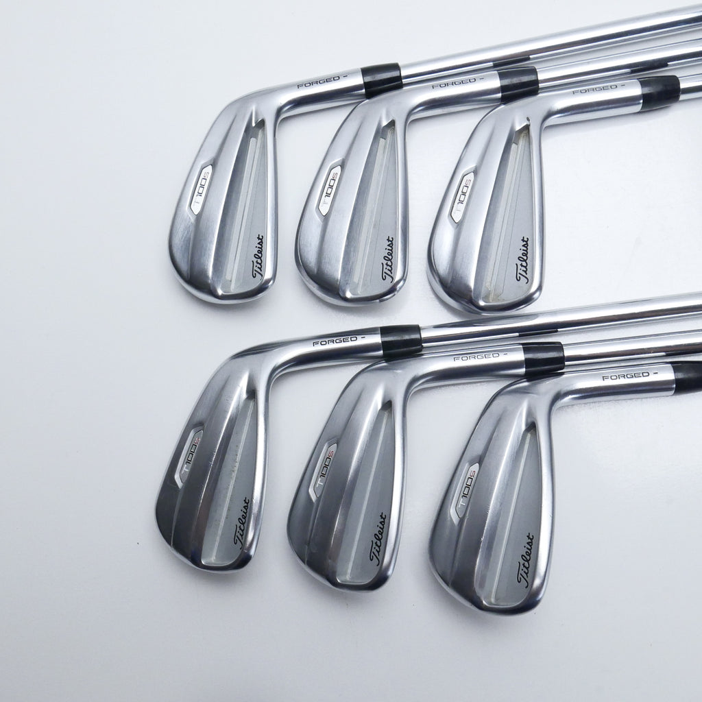 Used Titleist T100S 2021 Iron Set / 5 - PW / Stiff Flex