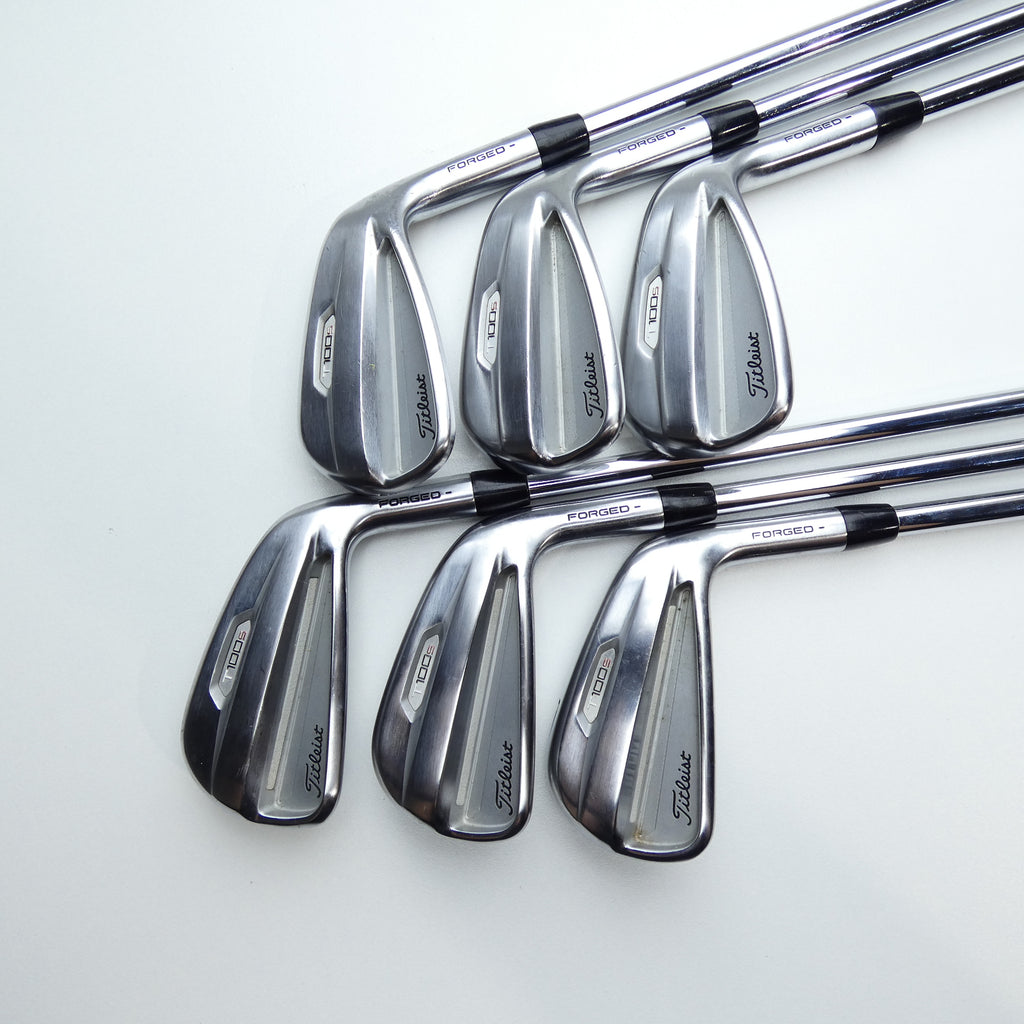 Used Titleist T100S 2021 Iron Set / 5 - PW / Stiff Flex