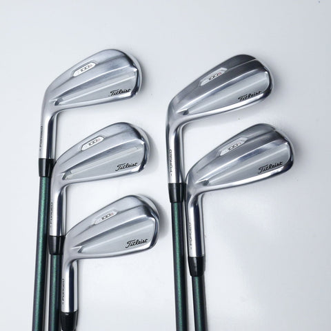 Used Titleist T100S 2021 Iron Set / 6 - PW / Stiff Flex / Left-Handed