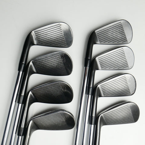 Used Titleist T100S Black Iron Set / 3 - PW / Stiff Flex