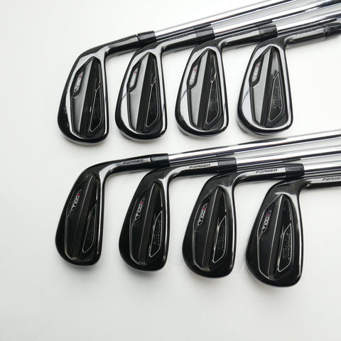 Used Titleist T100S Black Iron Set / 3 - PW / Stiff Flex