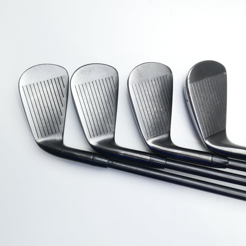 Used Titleist T100S Black Iron Set / 4 - PW / Stiff Flex