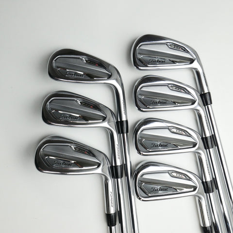Used Titleist T100S Iron Set / 4 - PW / Stiff Flex