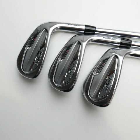 Used Titleist T100S Iron Set / 4 - PW / Stiff Flex