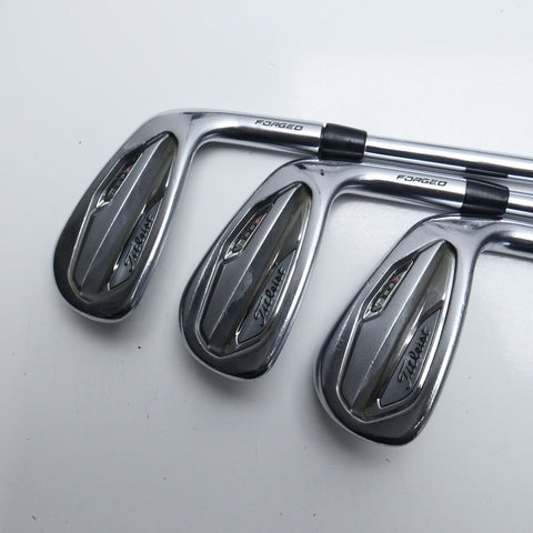 Used Titleist T100S Iron Set / 4 - PW / Stiff Flex