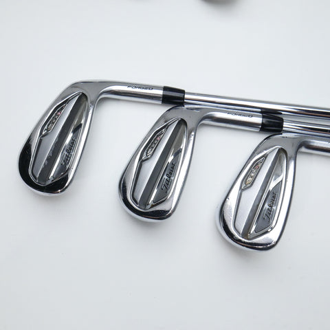 Used Titleist T100S Iron Set / 4 - PW / Stiff Flex