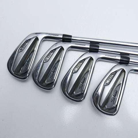 Used Titleist T100S Iron Set / 4 - PW / Stiff Flex