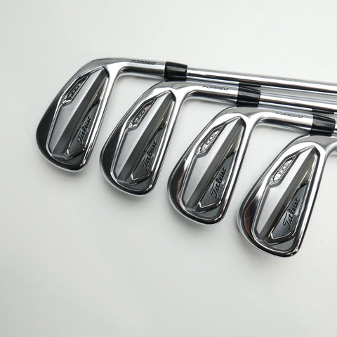 Used Titleist T100S Iron Set / 4 - PW / Stiff Flex
