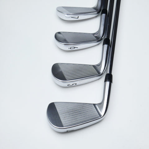 Used Titleist T100S Iron Set / 4 - PW / Stiff Flex
