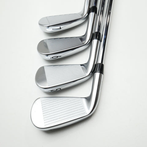 Used Titleist T100S Iron Set / 4 - PW / Stiff Flex