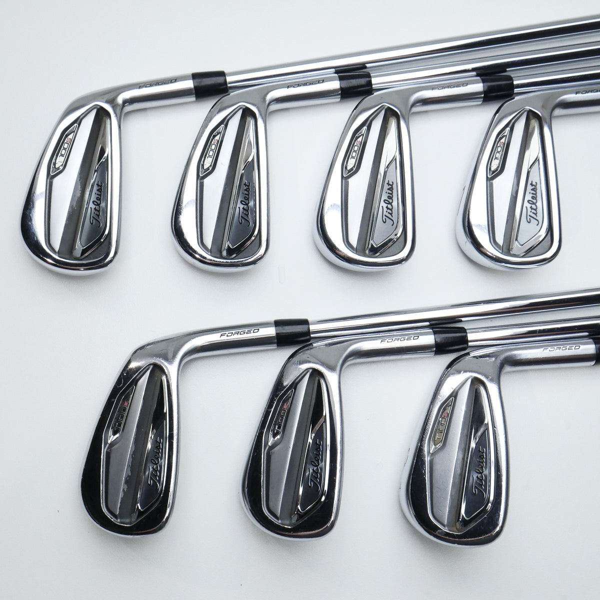 Used Titleist T100S Iron Set / 4 - PW / Stiff Flex
