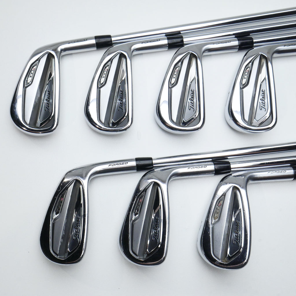 Used Titleist T100S Iron Set / 4 - PW / Stiff Flex