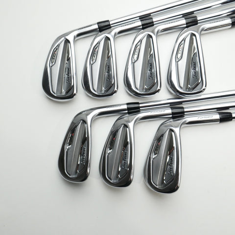 Used Titleist T100S Iron Set / 4 - PW / Stiff Flex