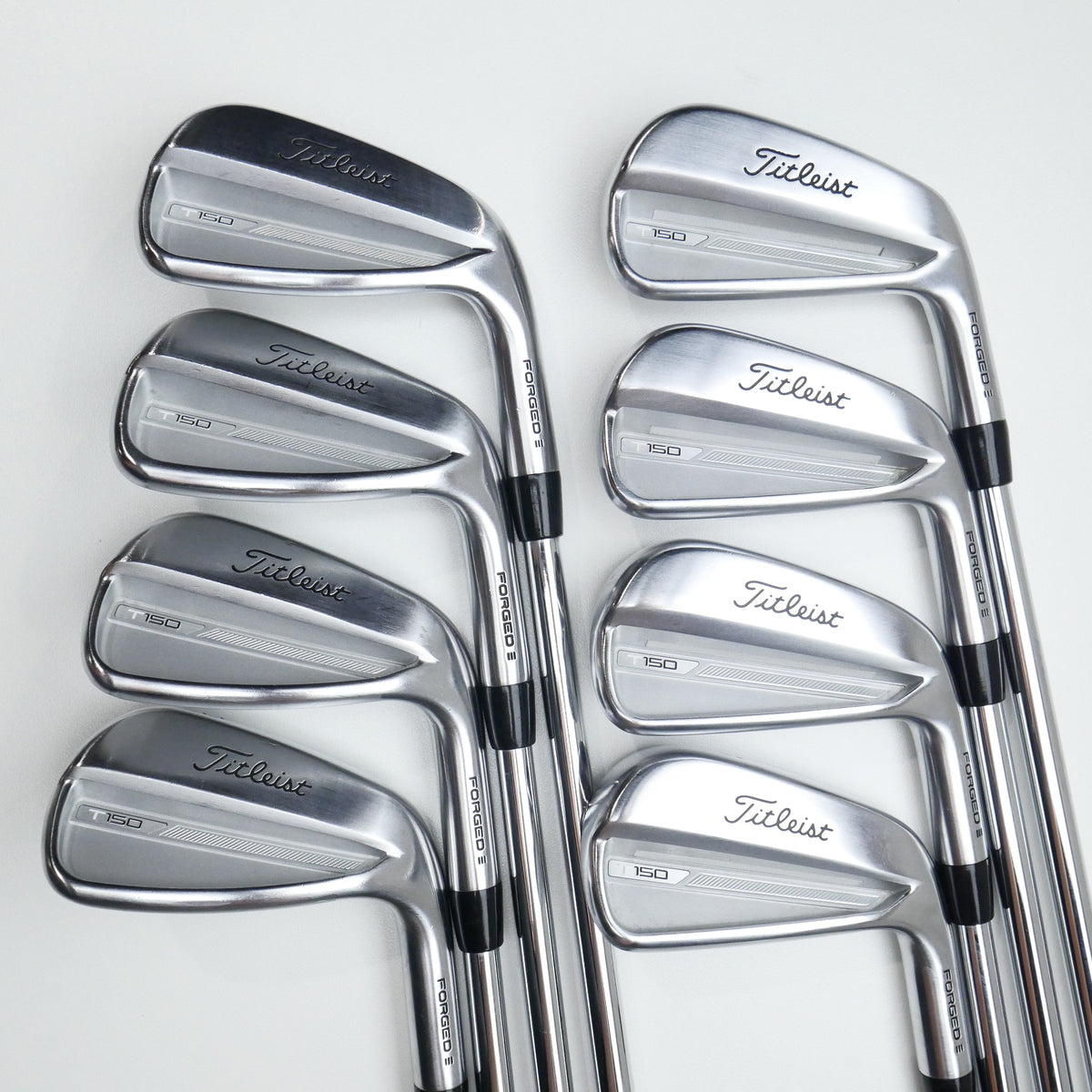 Used Titleist T150 2023 Iron Set / 4 - PW + 48° / Regular Flex