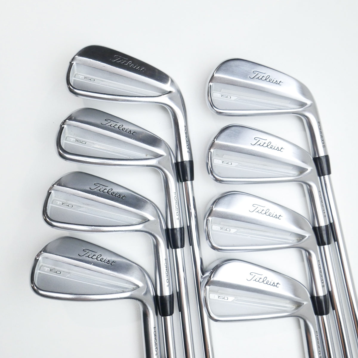 Used Titleist T150 2023 Iron Set / 4 - PW + 48° / Regular Flex