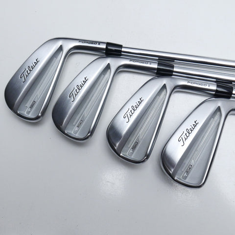 Used Titleist T150 2023 Iron Set / 4 - PW + 48° / Regular Flex