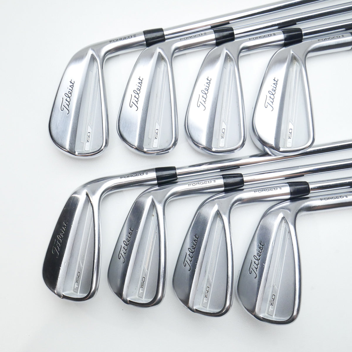 Used Titleist T150 2023 Iron Set / 4 - PW + 48° / Regular Flex