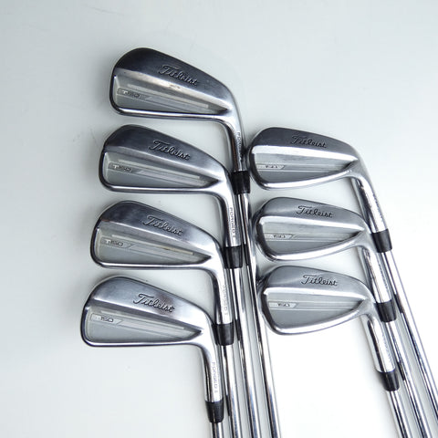 Used Titleist T150 2023 Iron Set / 4 - PW / Stiff Flex