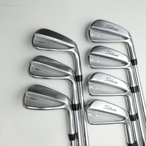 Used Titleist T150 2023 Iron Set / 4 - PW / Stiff Flex