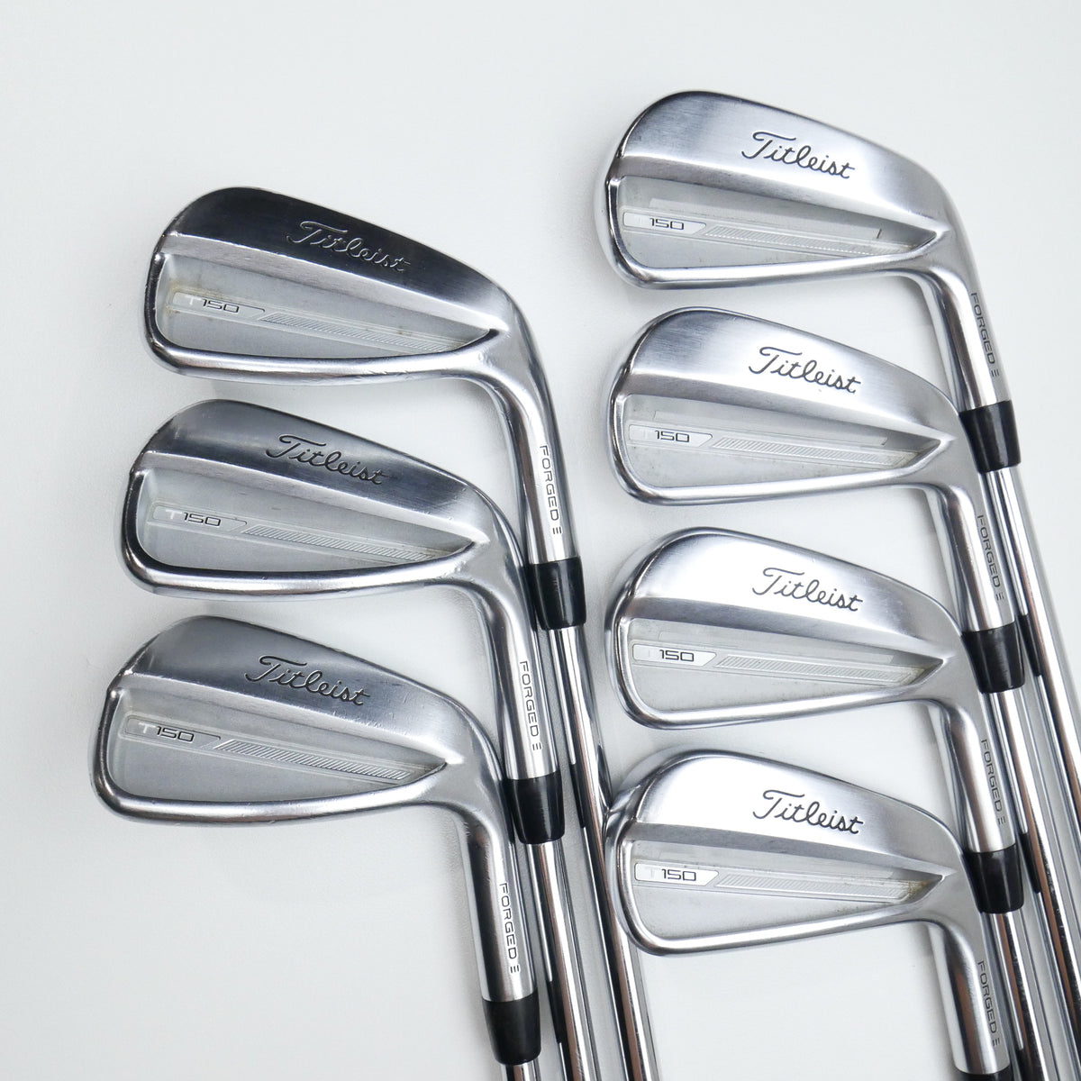 Used Titleist T150 2023 Iron Set / 4 - PW / Stiff Flex