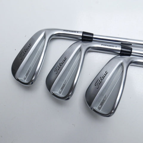 Used Titleist T150 2023 Iron Set / 4 - PW / Stiff Flex