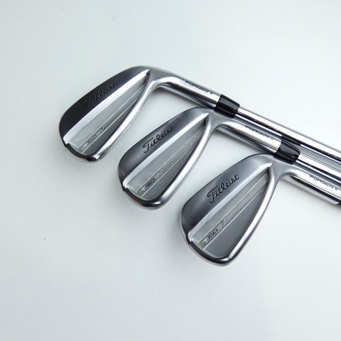 Used Titleist T150 2023 Iron Set / 4 - PW / Stiff Flex