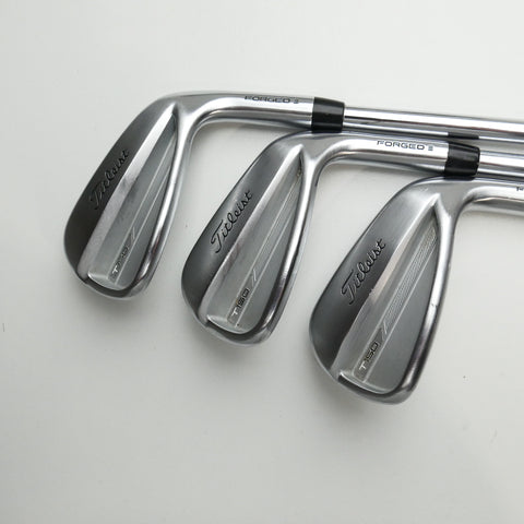 Used Titleist T150 2023 Iron Set / 4 - PW / Stiff Flex