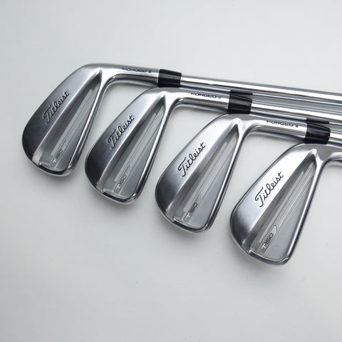 Used Titleist T150 2023 Iron Set / 4 - PW / Stiff Flex