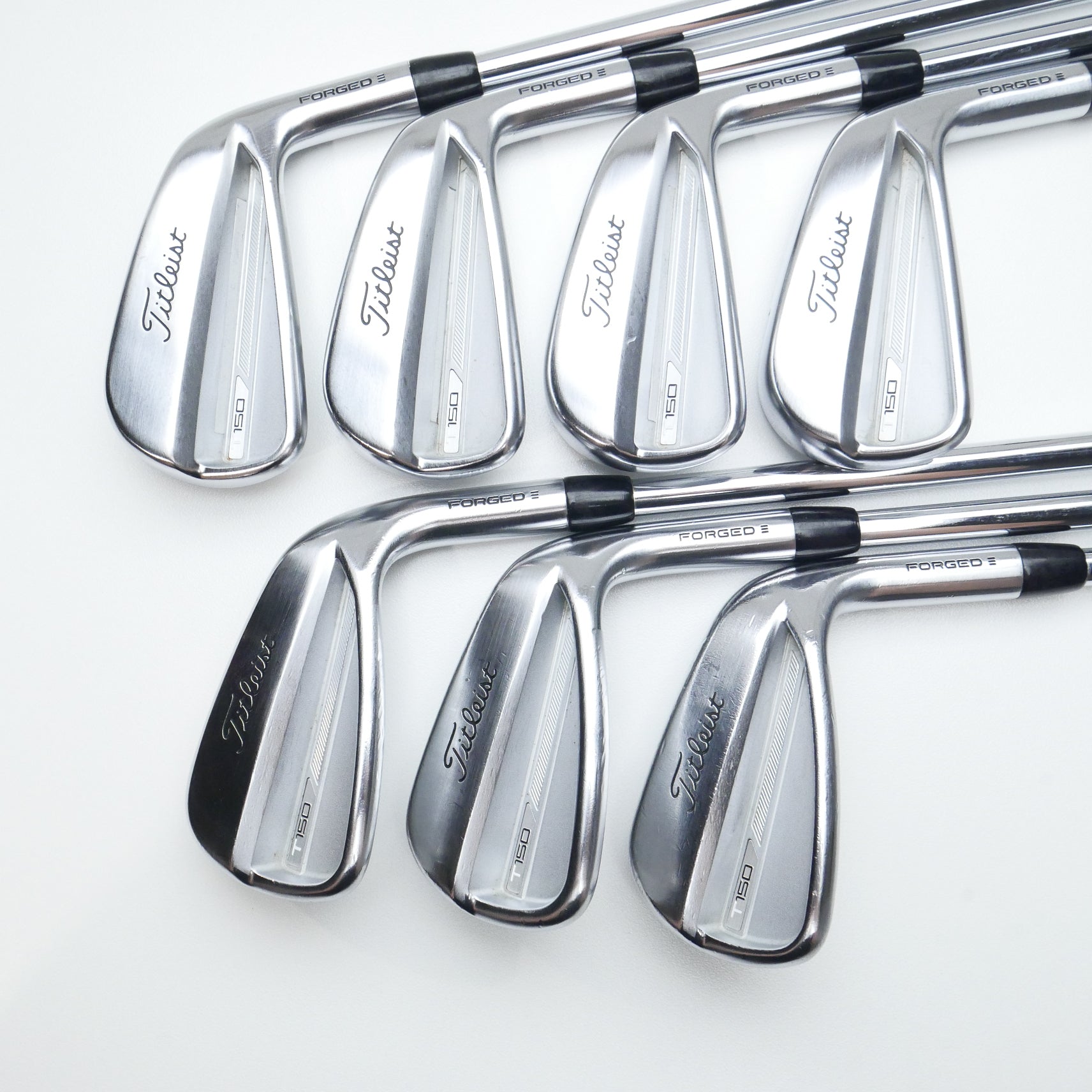 Used Titleist T150 2023 Iron Set / 4 - PW / Stiff Flex