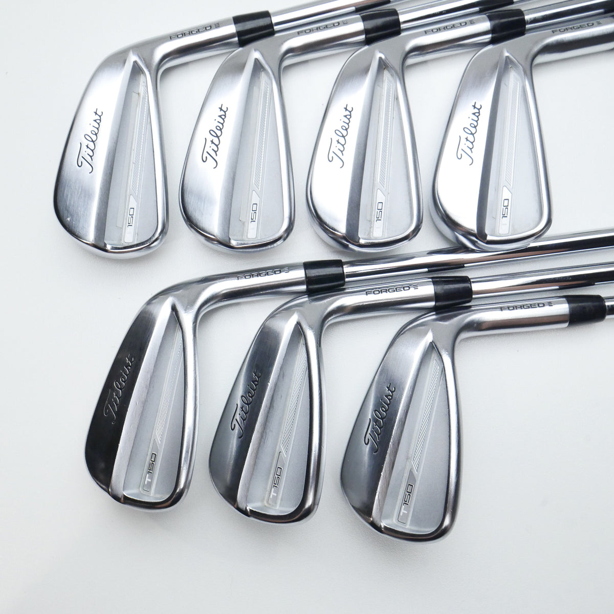 Used Titleist T150 2023 Iron Set / 4 - PW / Stiff Flex