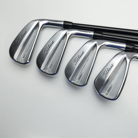 Used Titleist T150 2023 Iron Set / 5 - PW + 48° / Stiff Flex