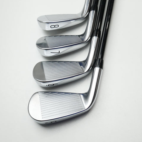 Used Titleist T150 2023 Iron Set / 5 - PW + 48° / Stiff Flex
