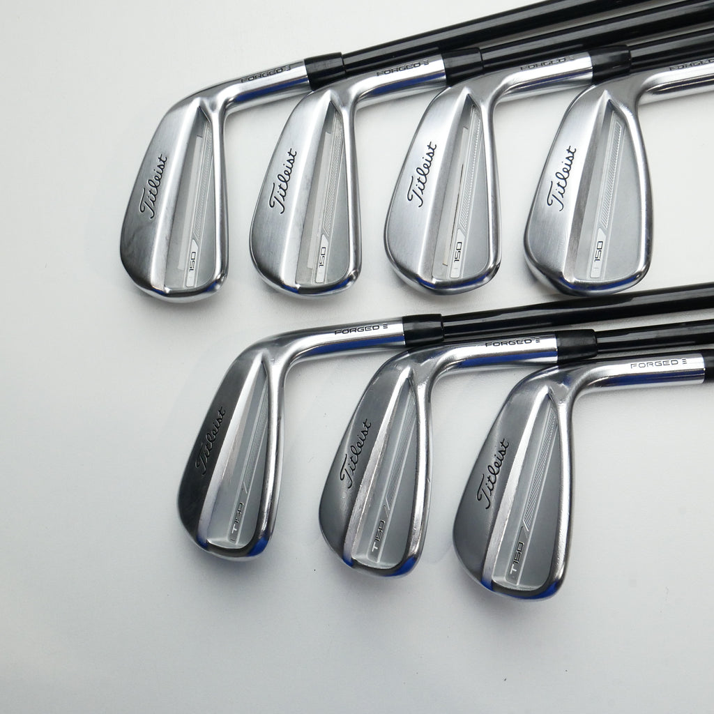 Used Titleist T150 2023 Iron Set / 5 - PW + 48° / Stiff Flex