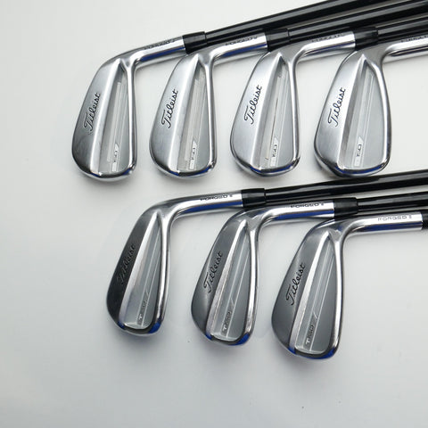 Used Titleist T150 2023 Iron Set / 5 - PW + 48° / Stiff Flex